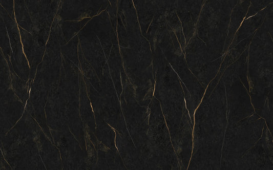 Black Marble-effect SPC wall panel tongue and groove joint details and 100% Waterprrof